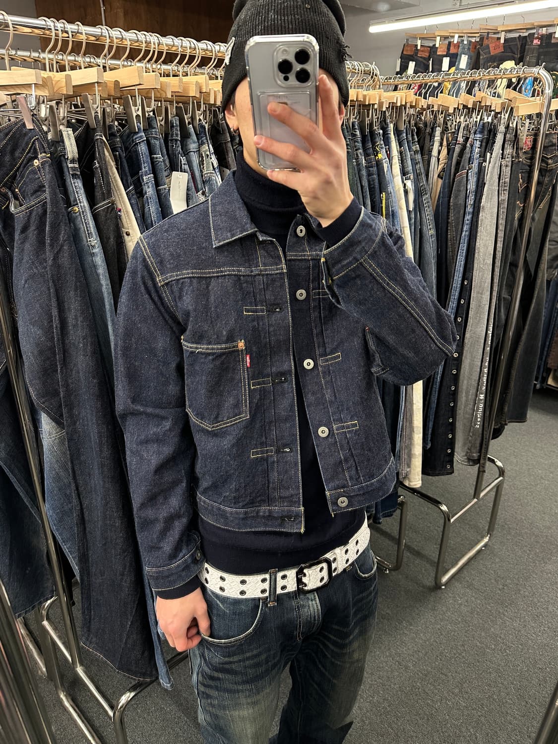 리바이스 71506 Type-1 인디고 데님자켓 38 상품이미지3