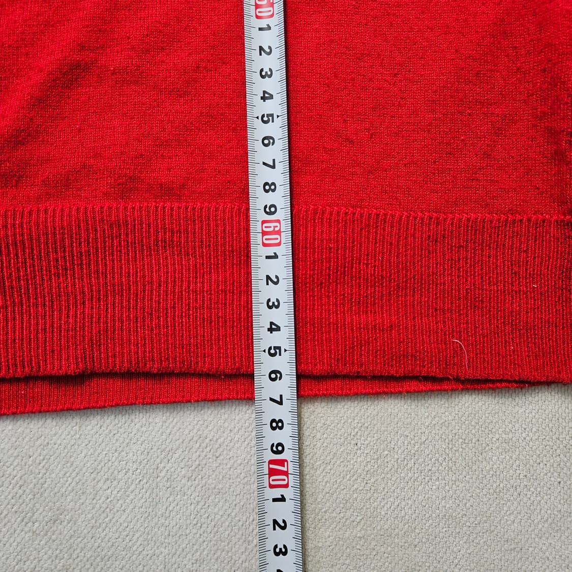L 울시 레드 골프 니트 0306Y 상품이미지7