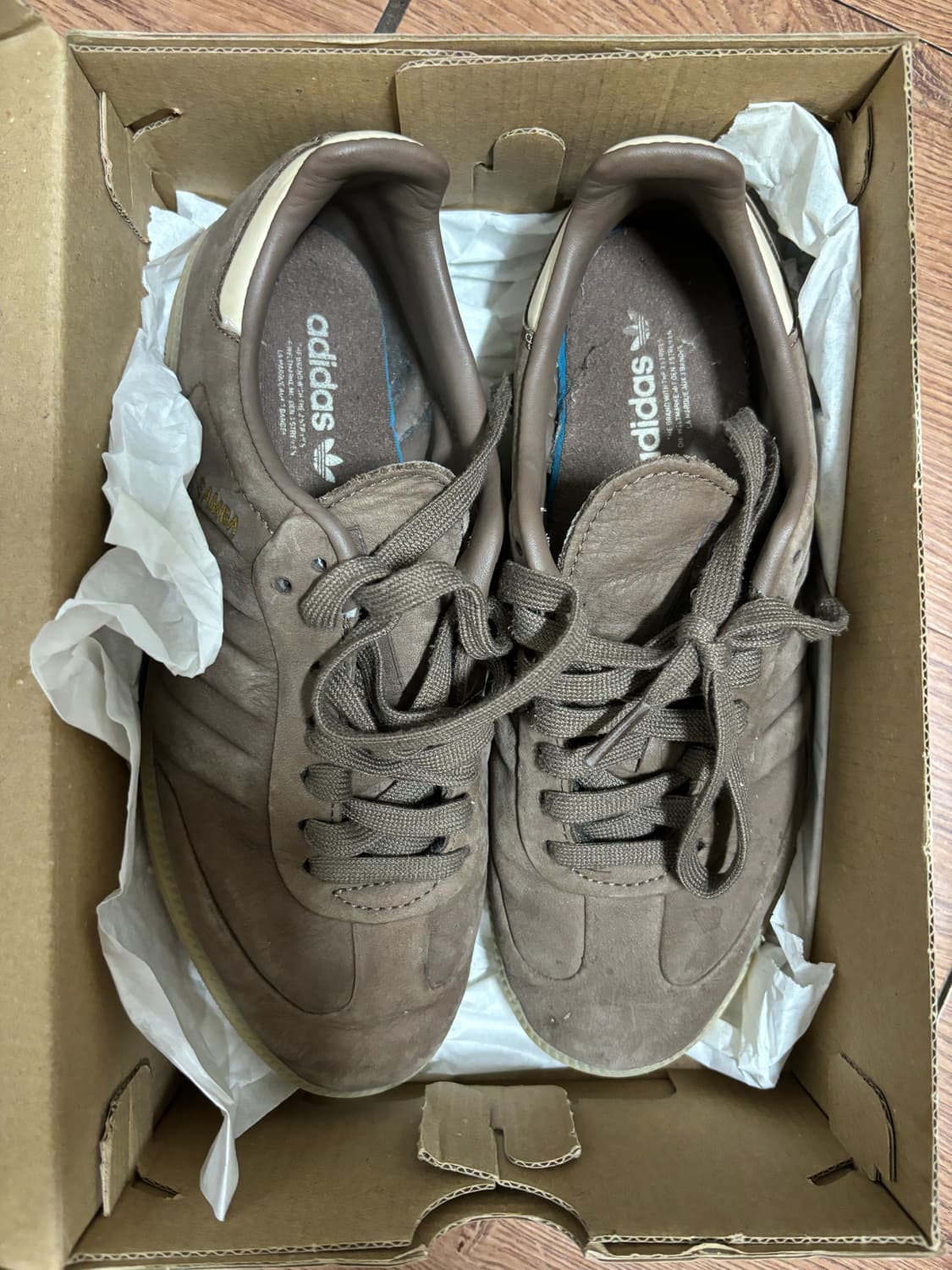 Adidas suede samba brown 상품이미지1