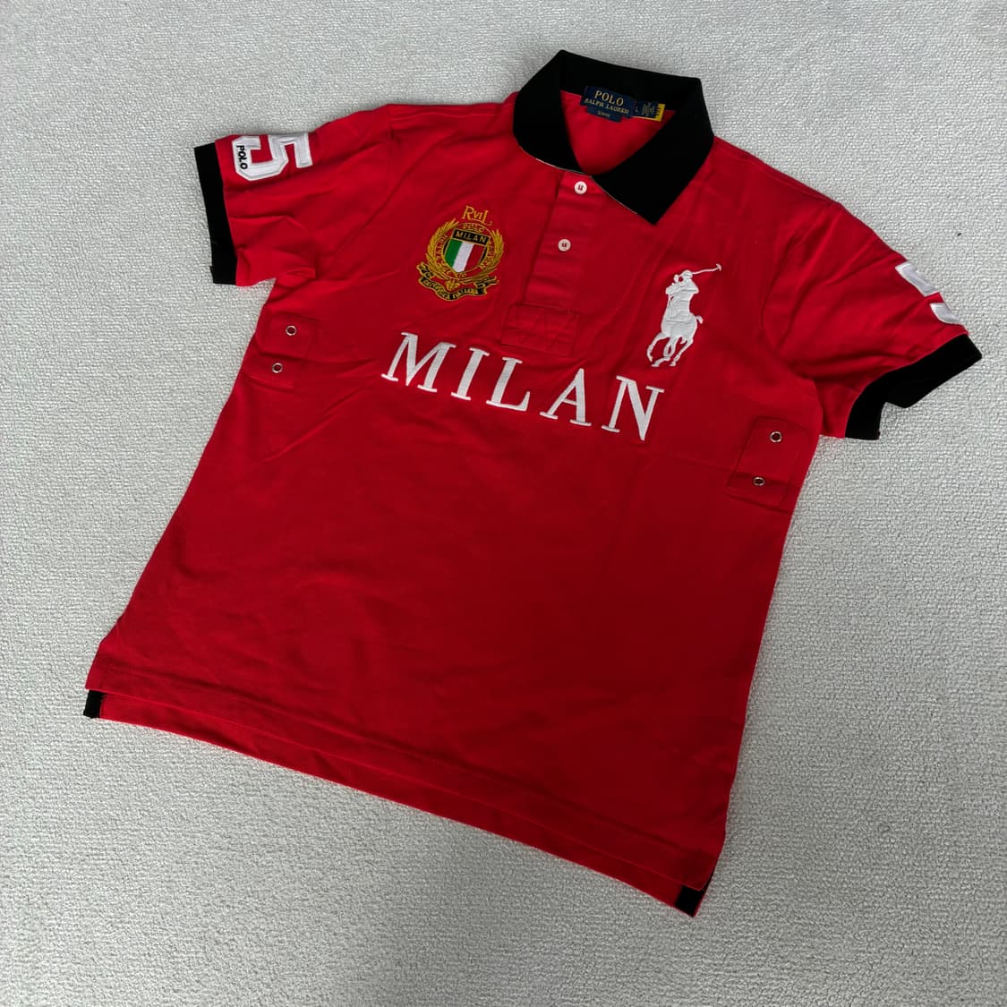 폴로 랄프로렌 밀란 레드 치프키프 카라티 100 상품이미지1