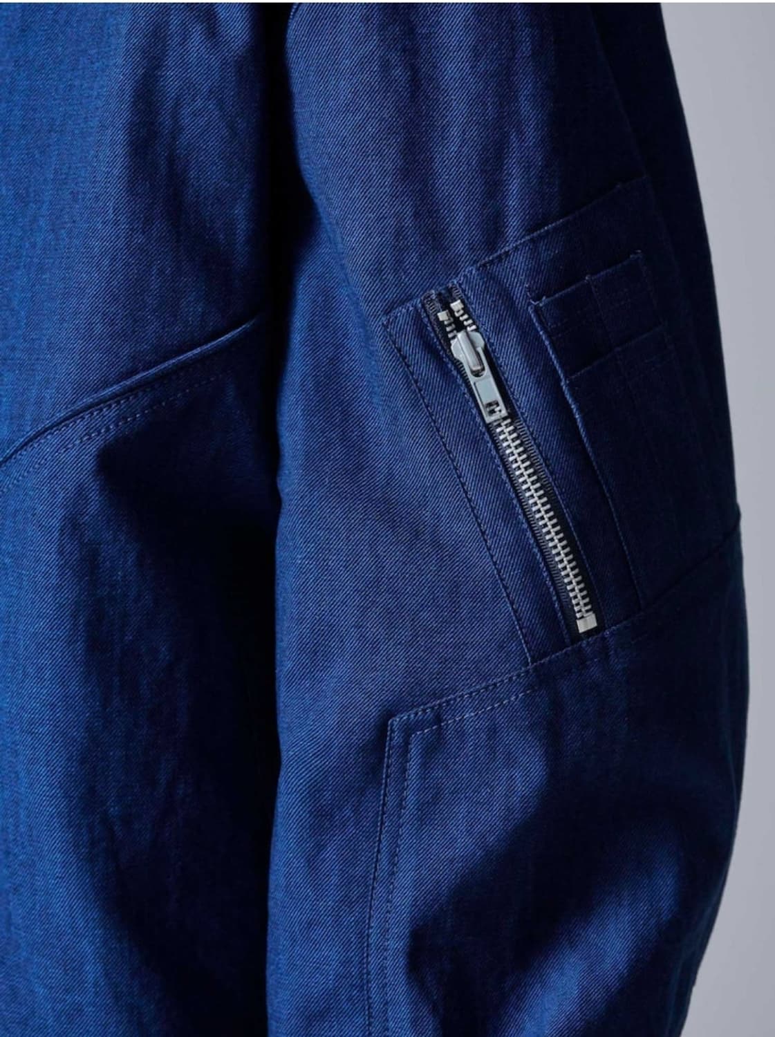 준지 24FW 블루 데님 마원 점퍼 상품이미지6