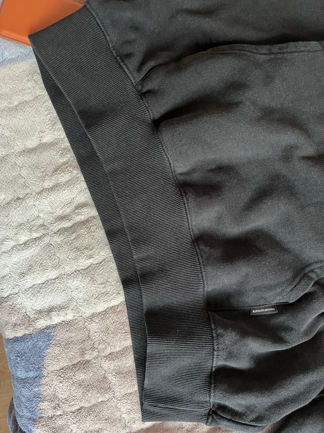 [s] 디스이즈네버댓후드티 블랙 실버 판매합니다 상품이미지5