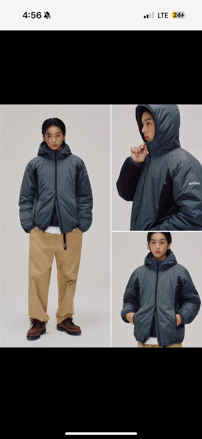 와일드띵스 필드 패딩 자켓 상품이미지2