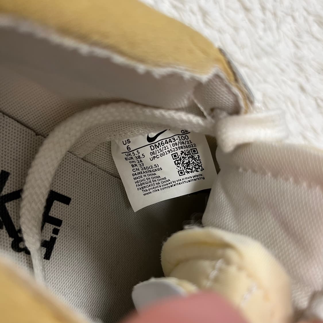 나이키x사카이 블레이져 로우 스니커즈 상품이미지5