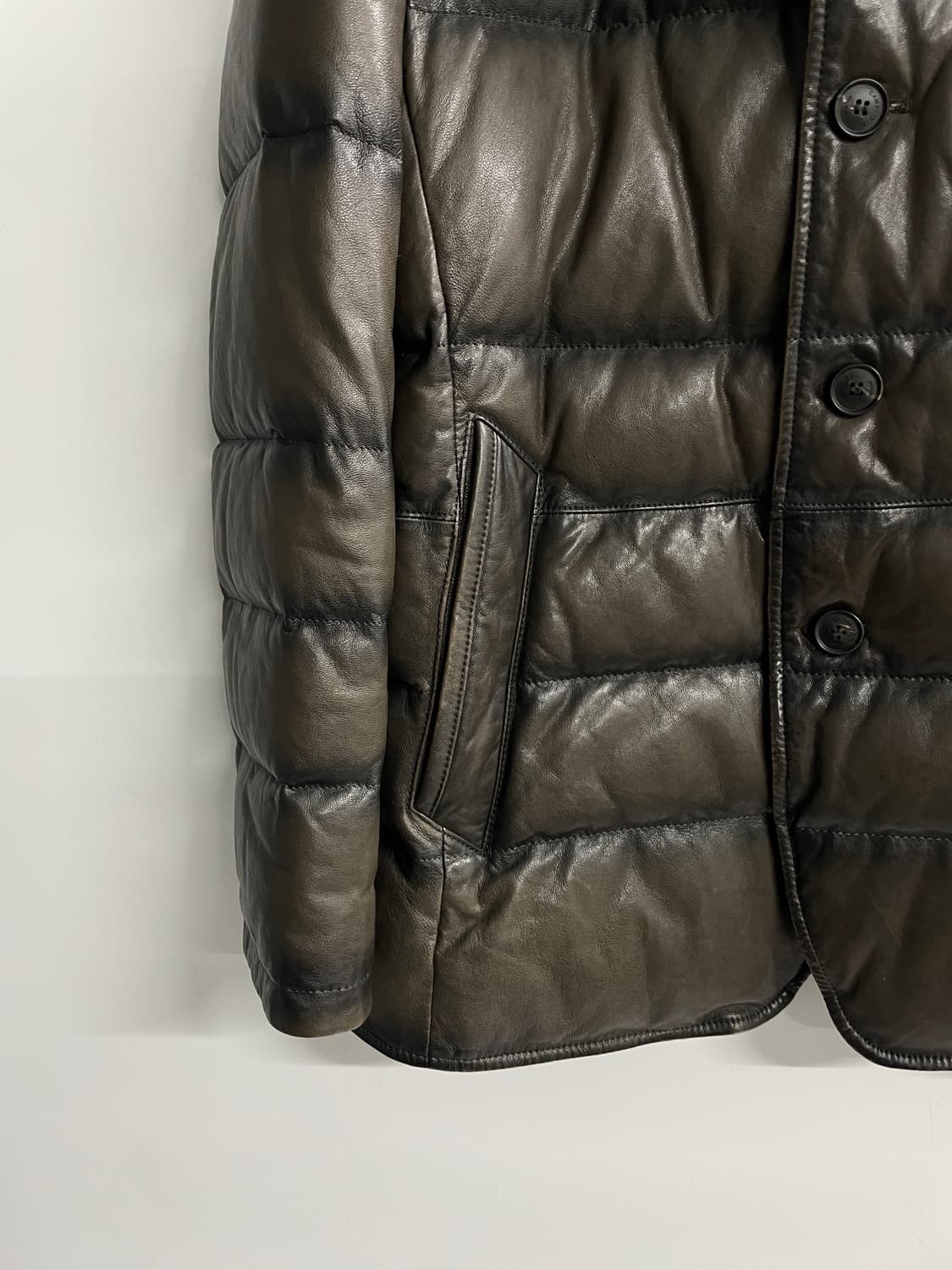 캠브리지 멤버스 리얼양가죽 구스다운 자켓 상품이미지5