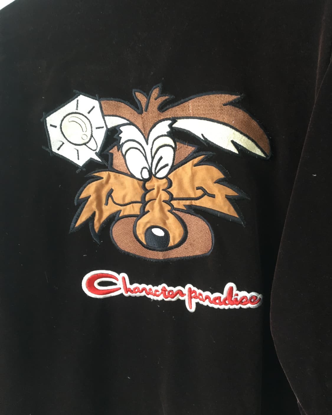 Back patch point velvet track set up 상품이미지5