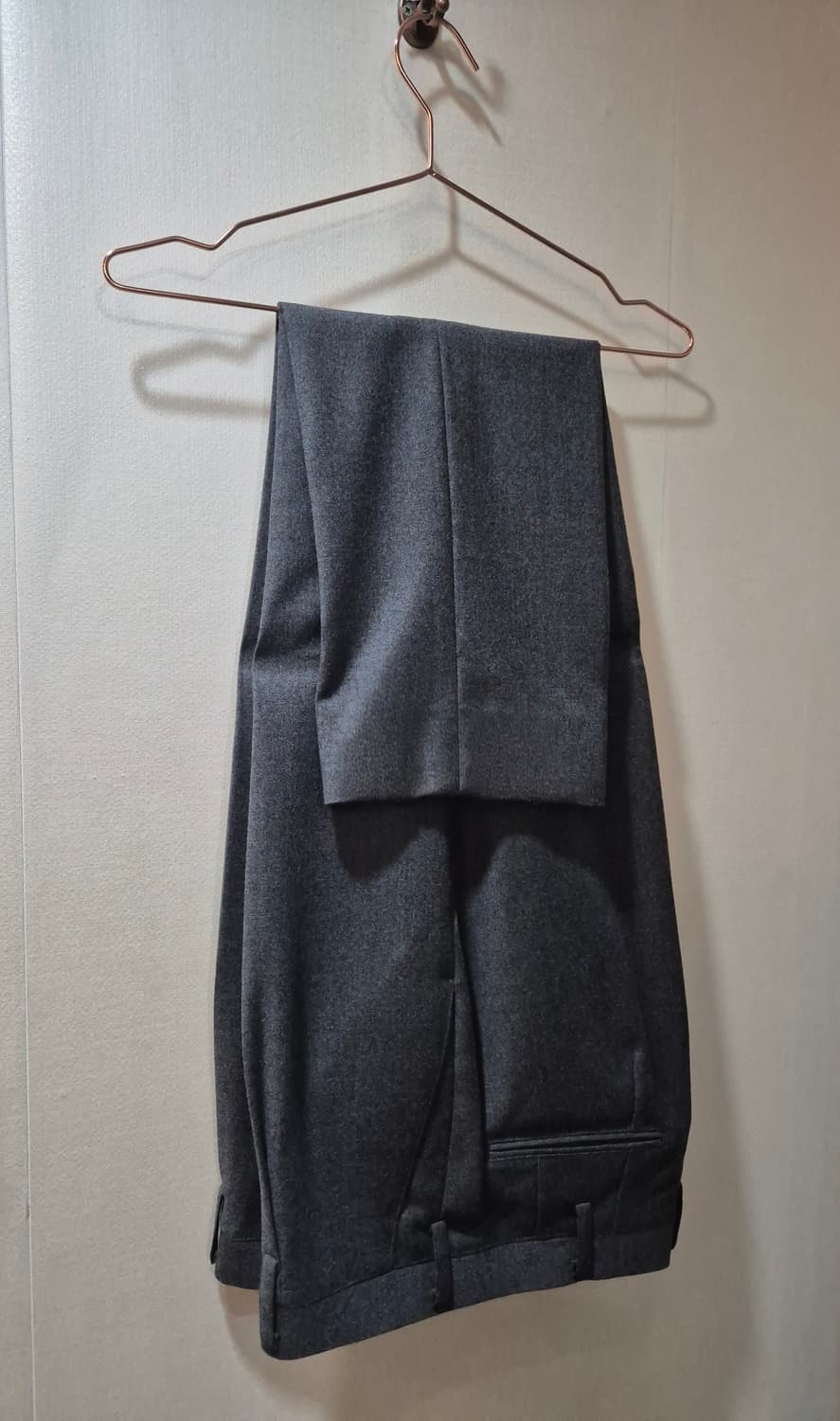 F/W(추동) 회색 울 팬츠 상품이미지1