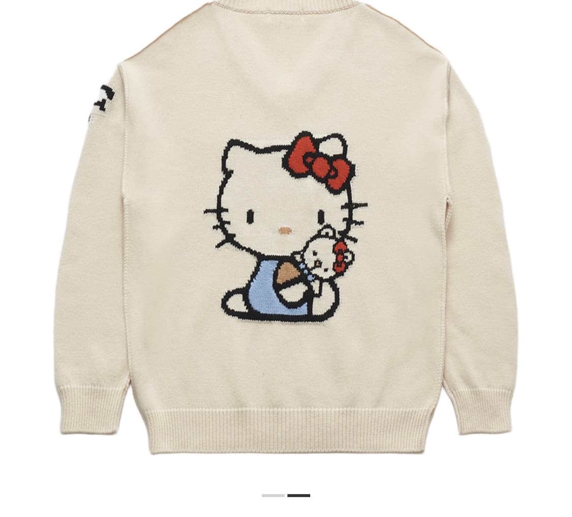 파르벵 헬로키티 브이넥 니트  상품이미지1