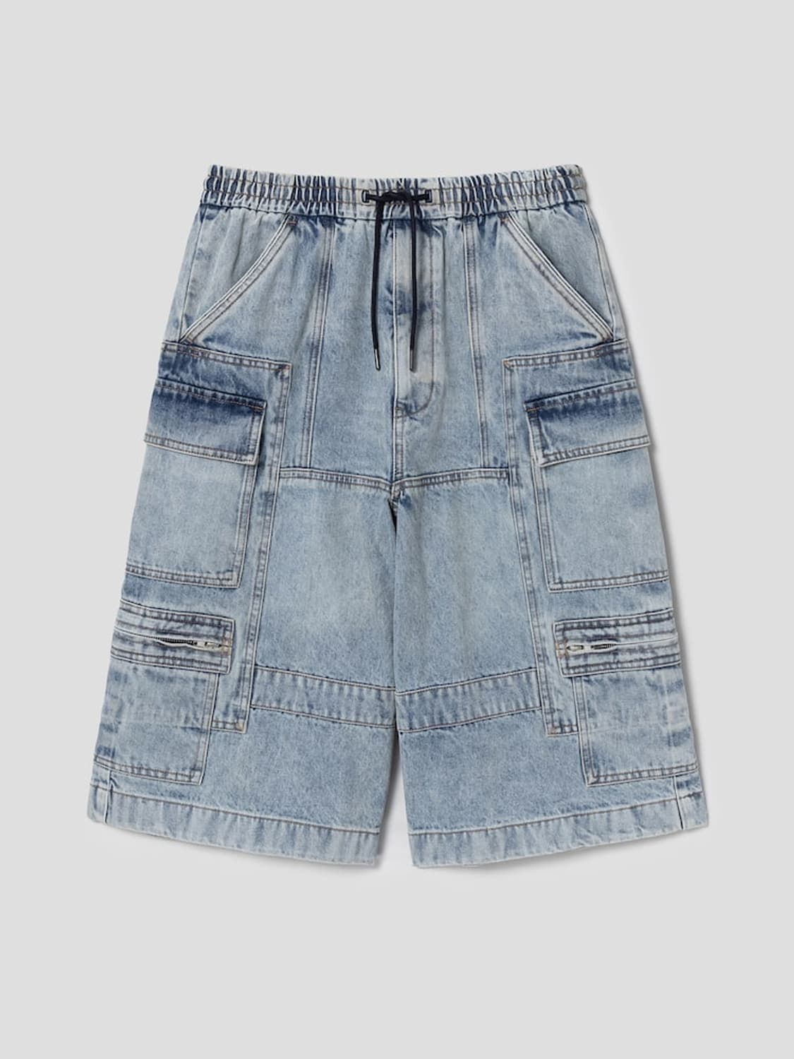[50] 준지 25FW 데님 카고 쇼츠 반바지 상품이미지1