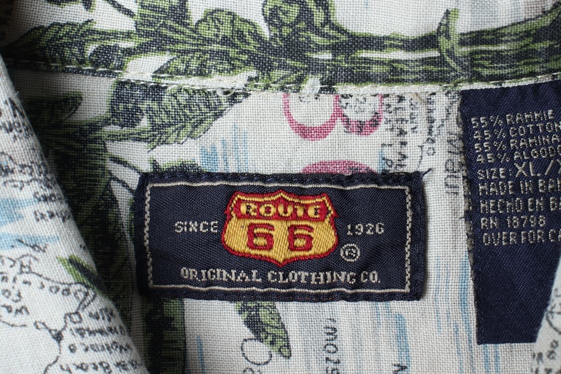 (XL-2XL) 브랜드빈티지 반팔셔츠 남방 00년도 USA-H33342 상품이미지5