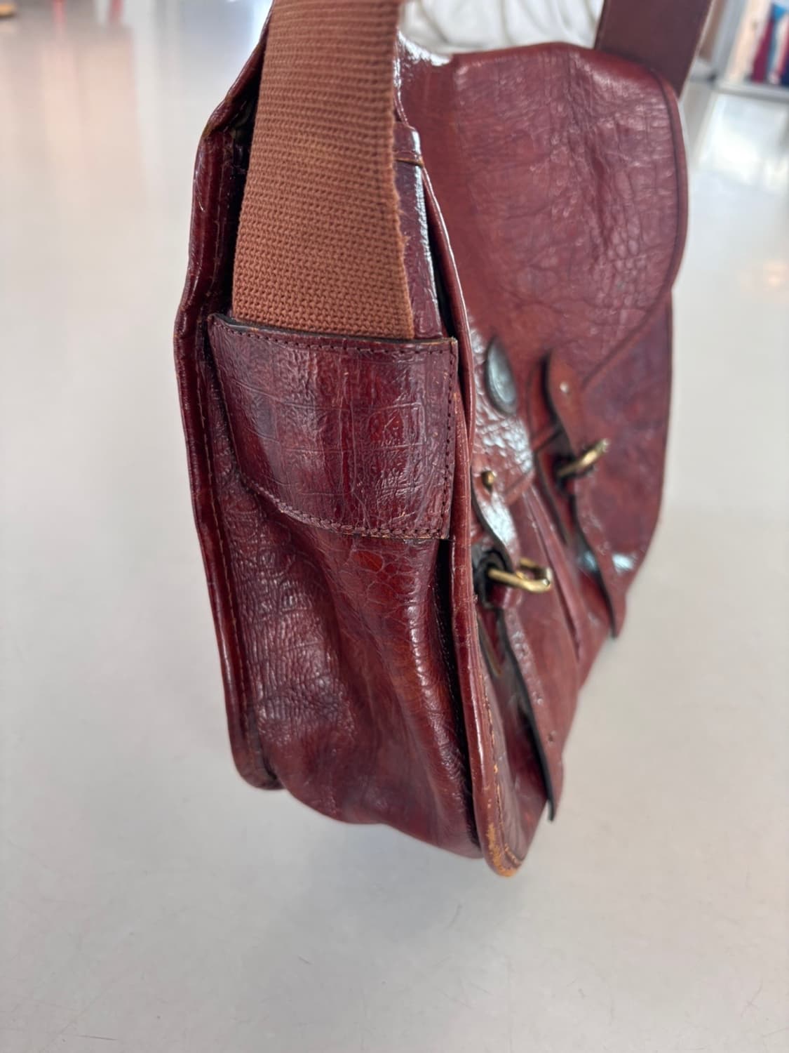 Vintage Terra Nova Classic Leather Bag 상품이미지5