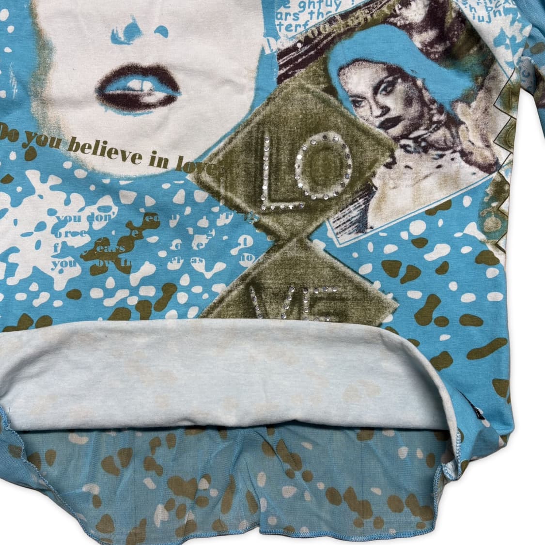 Miss Sixty 메쉬 큐빅 롱슬리브 상품이미지4