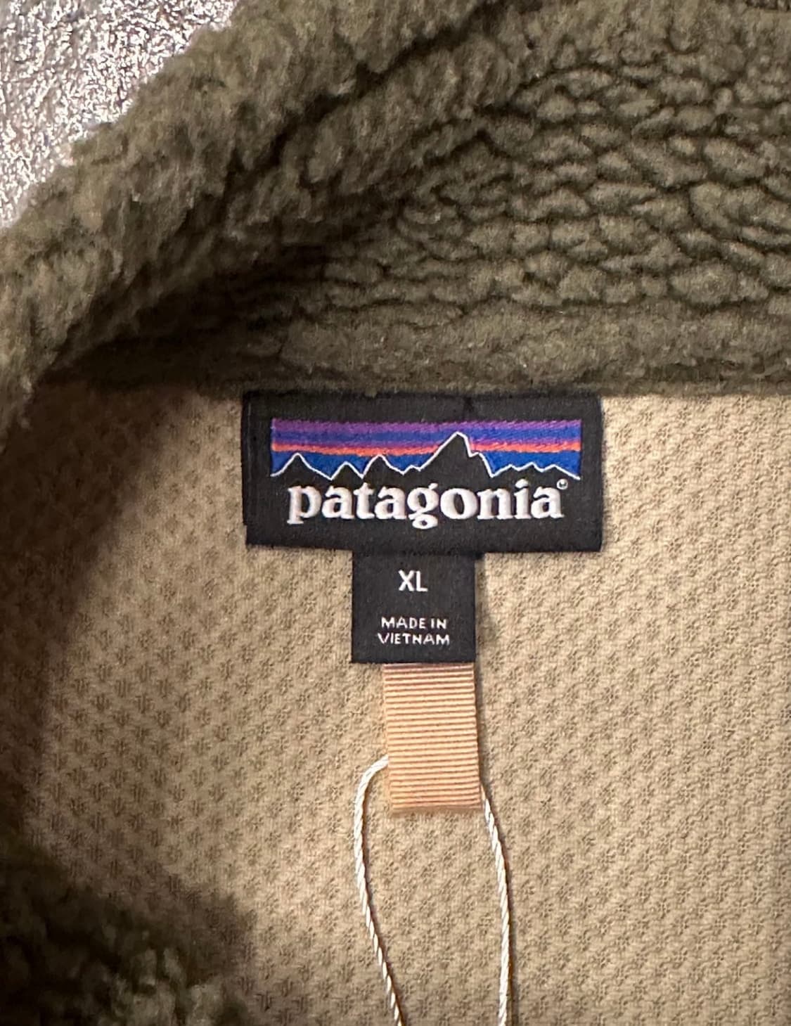 파타고니아 클래식 레트로X 후리스 올리브 XL 상품이미지4