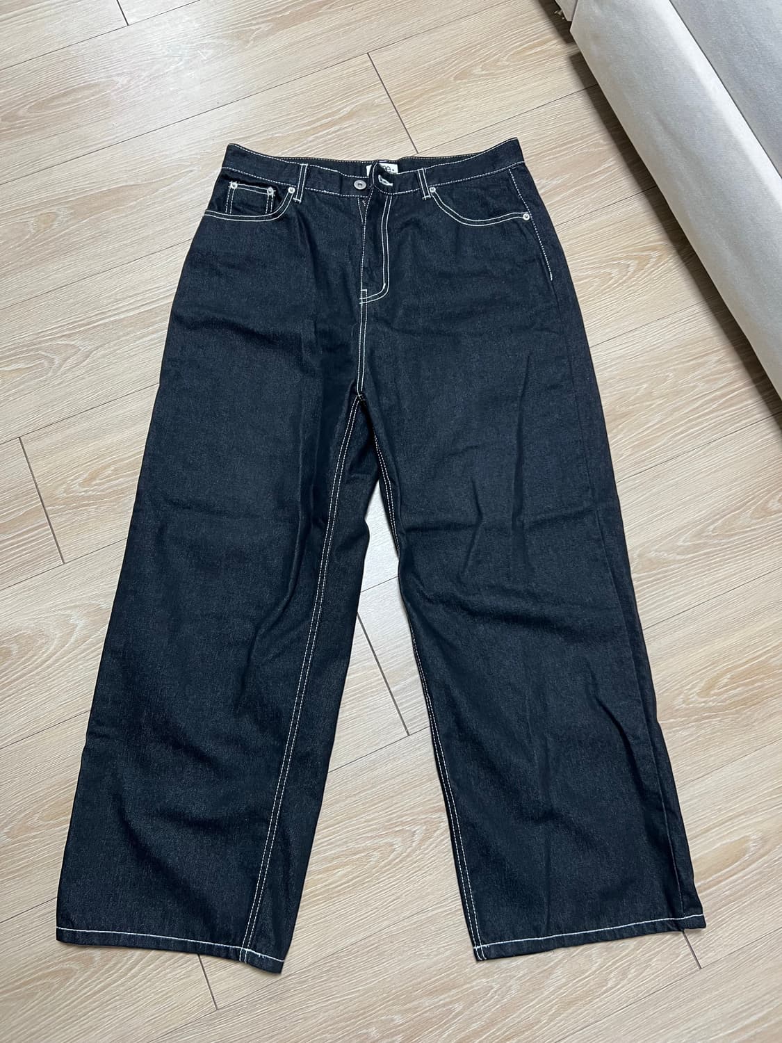 RIGID JEANS [BLACK] 상품이미지4