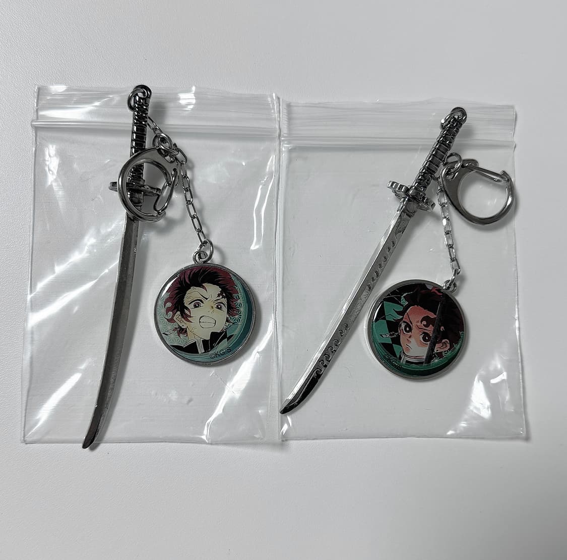 귀멸의 칼날 원화 일륜도 키링 애니 원작 일본 상품이미지2