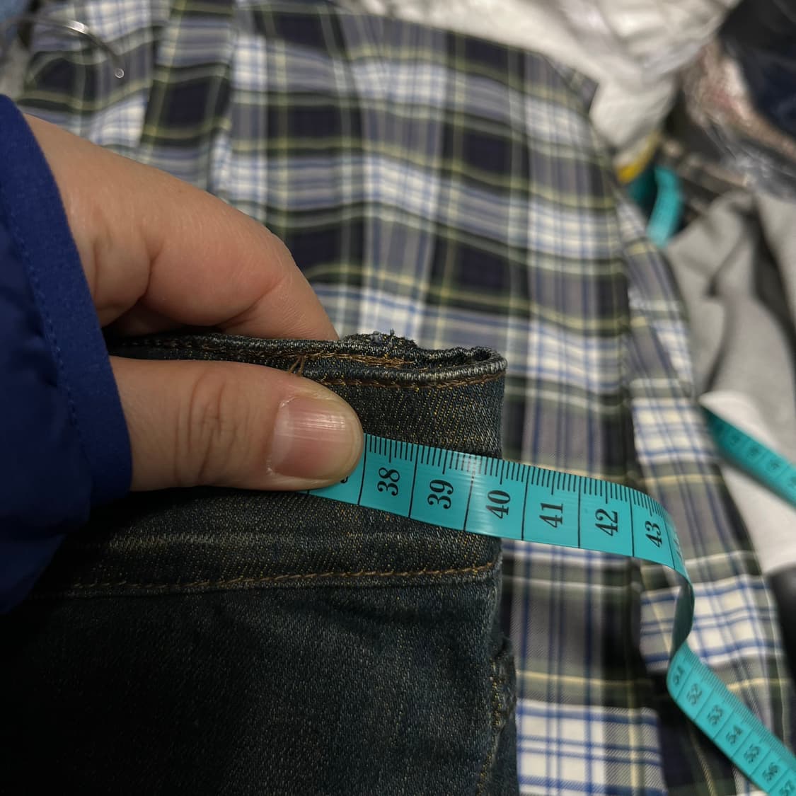 쟈딕앤볼테르 해골 스터드 데님 반바지 컷오프 38 상품이미지3