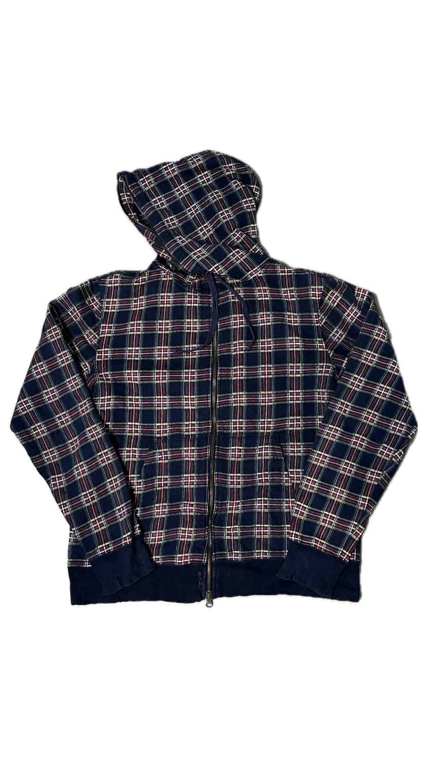 BEAMS 타탄 체크 풀집업 상품이미지5