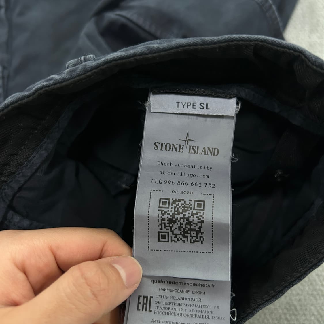 스톤아일랜드 신형 카고 블랙 팬츠 바지 32 상품이미지3