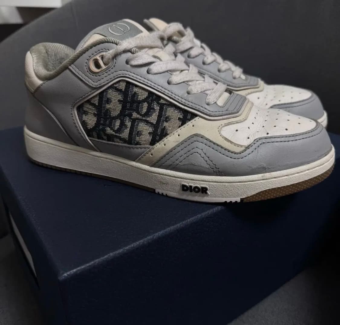 240 디올 스니커즈 B27 로우탑 운동화 상품이미지2