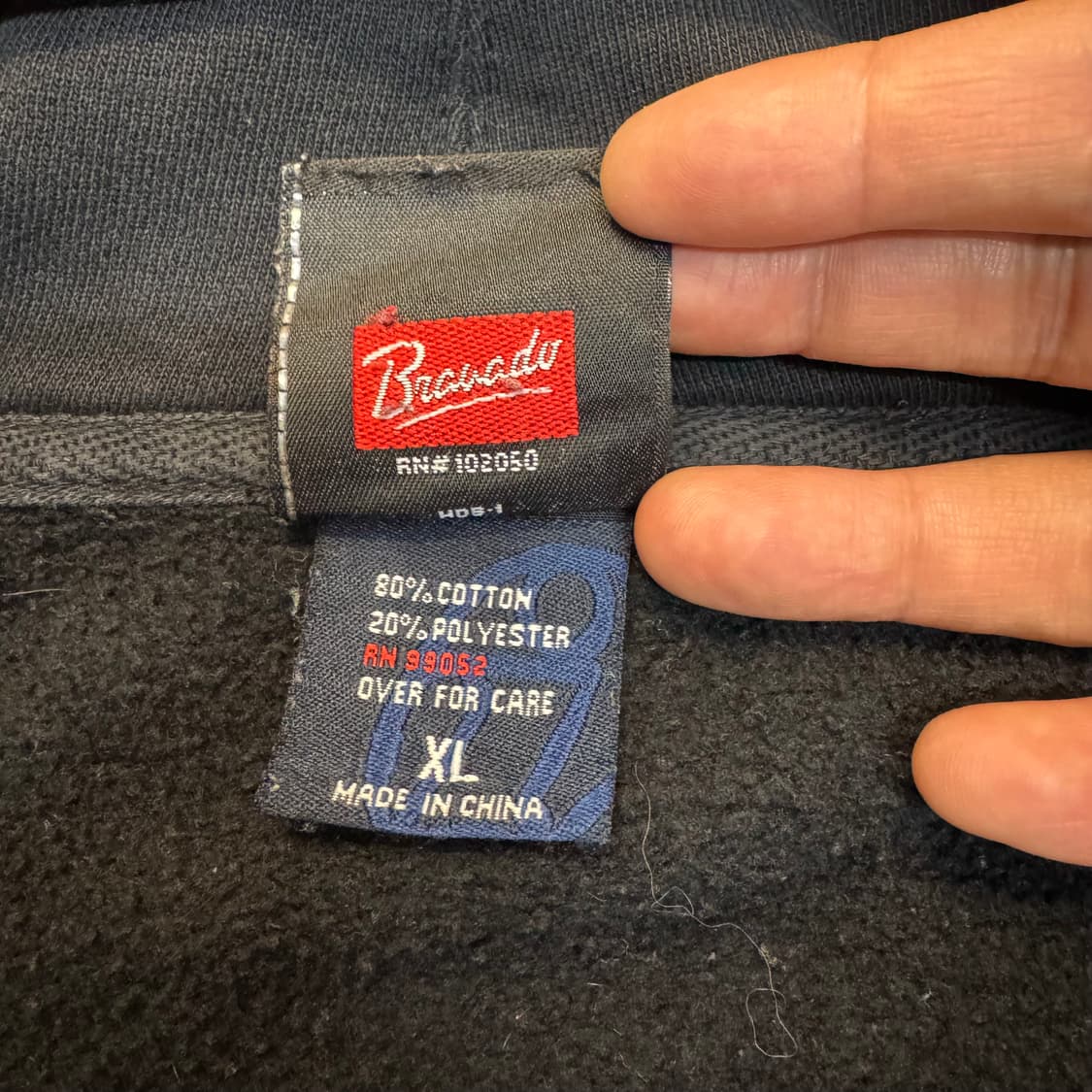 할리데이비슨 블랙힐스 데미지 후드 집업 (XL) 상품이미지10