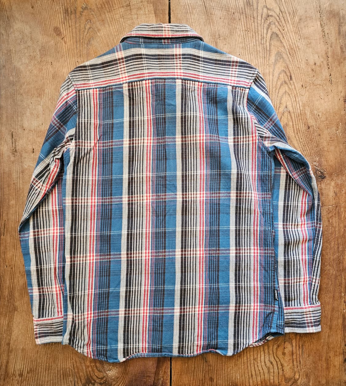 아비렉스 플란넬 체크 셔츠 상품이미지2