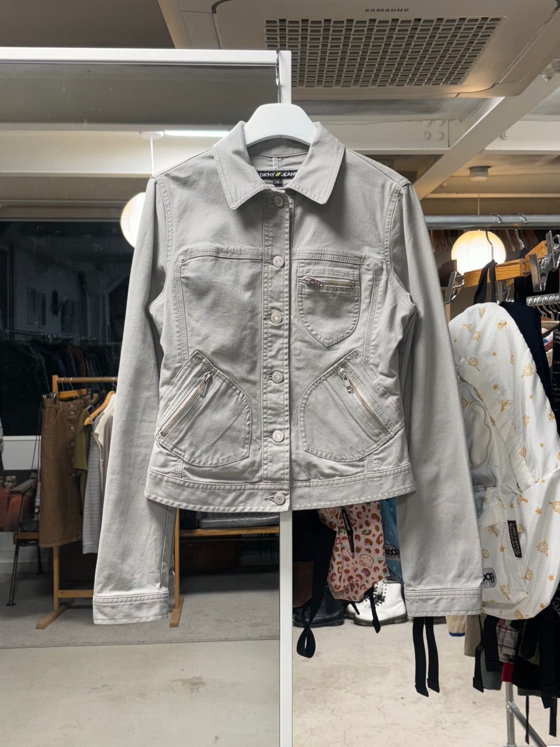Dkny jeans 트러커 자켓 상품이미지1