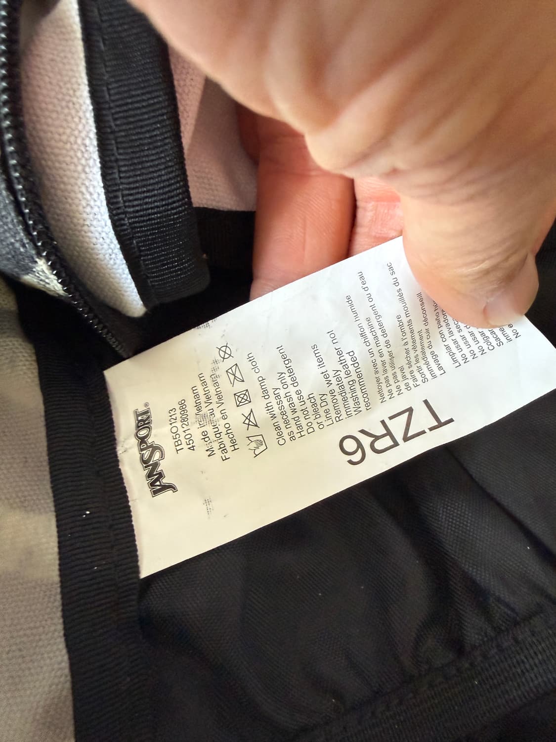 잔스포츠(JANSPORT) 지프라 백팩(하단 스웨이드) 상품이미지4