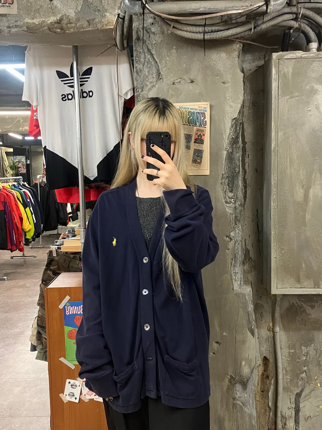 폴로 랄프로렌 가디건 네이비 XL   #csz1220 상품이미지2