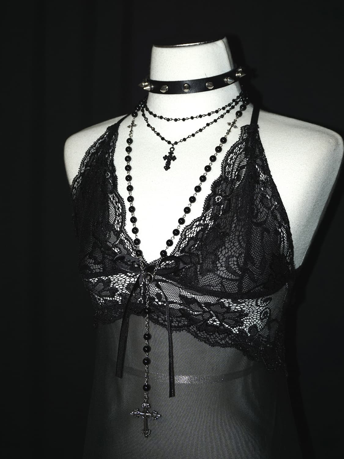 gothic lingerie sleeveless  상품이미지4