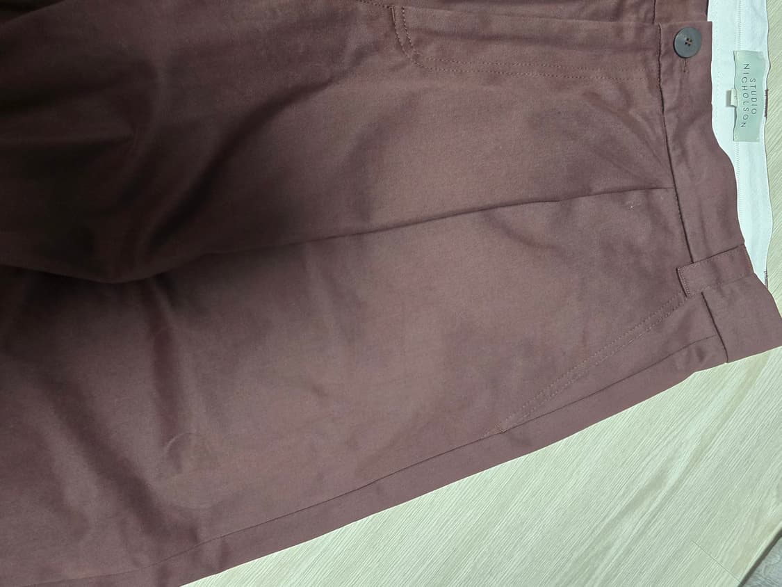 스튜디오니콜슨 소르테 팬츠 체스트넛
- L 사이즈 상품이미지3