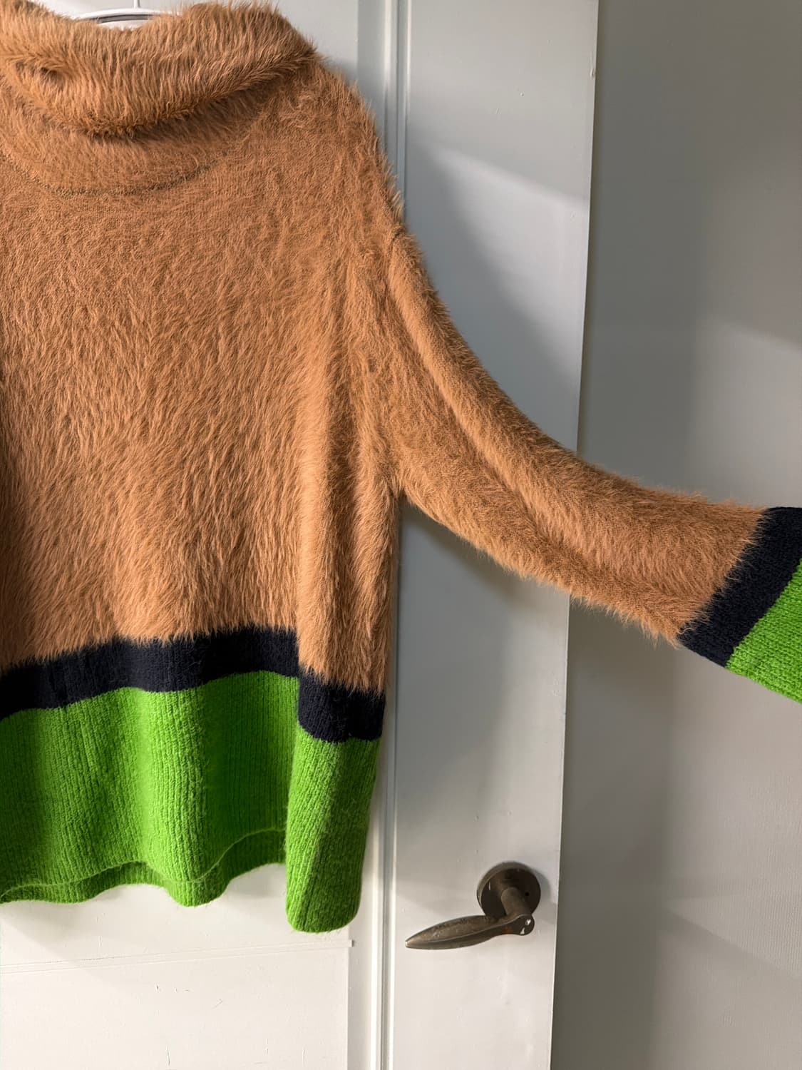 일본빈티지 니트 앙고라 터틀넥  상품이미지8