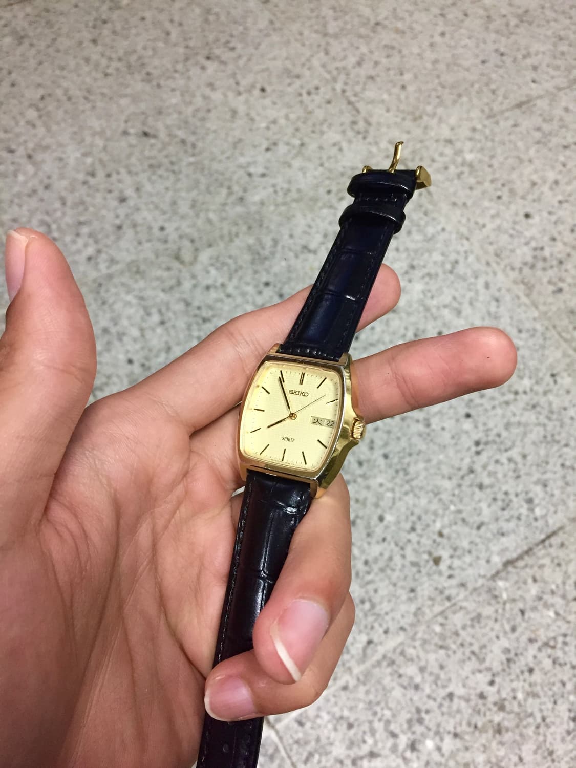 90s seiko spirit quatz gold day-date 상품이미지2