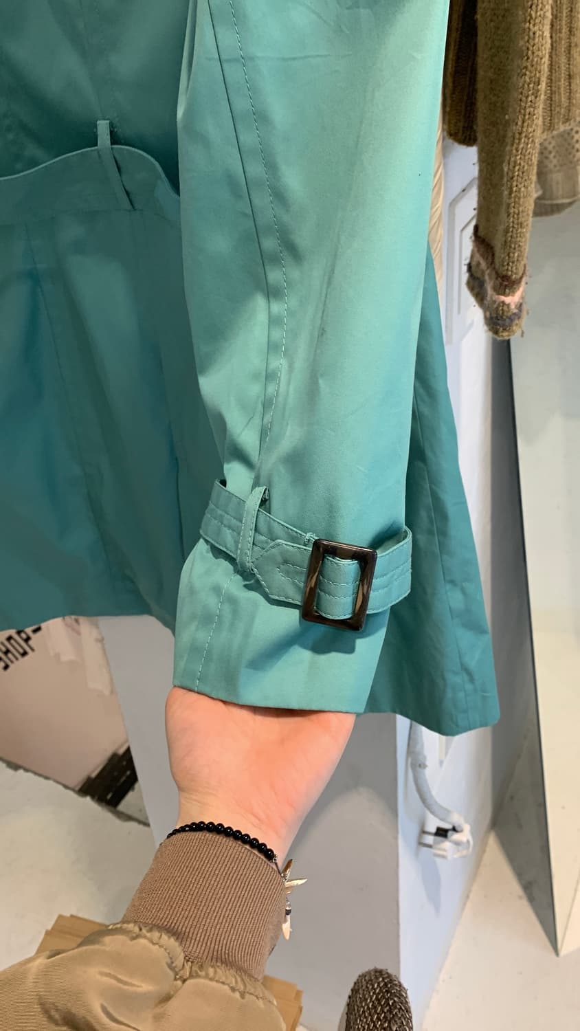 Mint burberry coat 상품이미지4