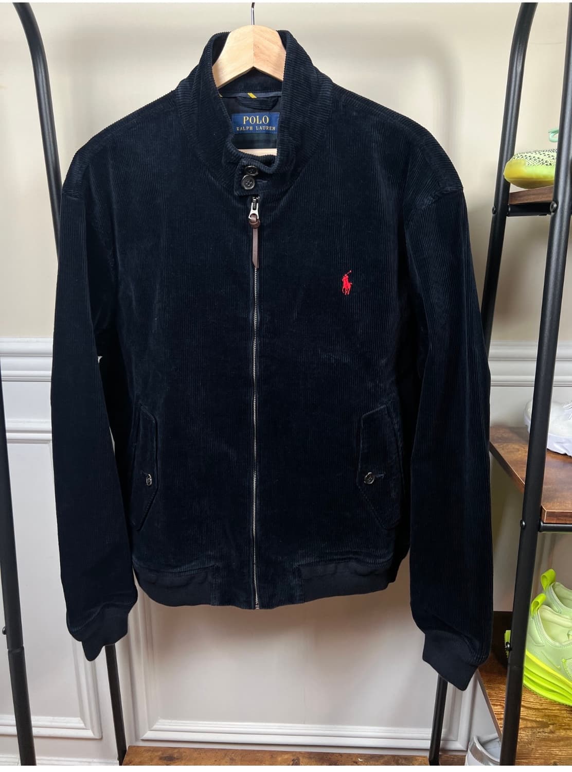[새상품] [L] 폴로 랄프로렌 코듀로이 바라쿠다 자켓 네이비 상품이미지3