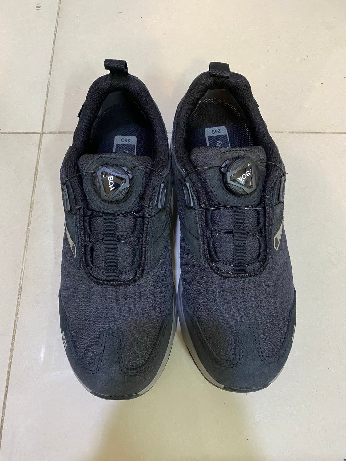 K2-106BK 안전화 1회 착용 상품이미지1