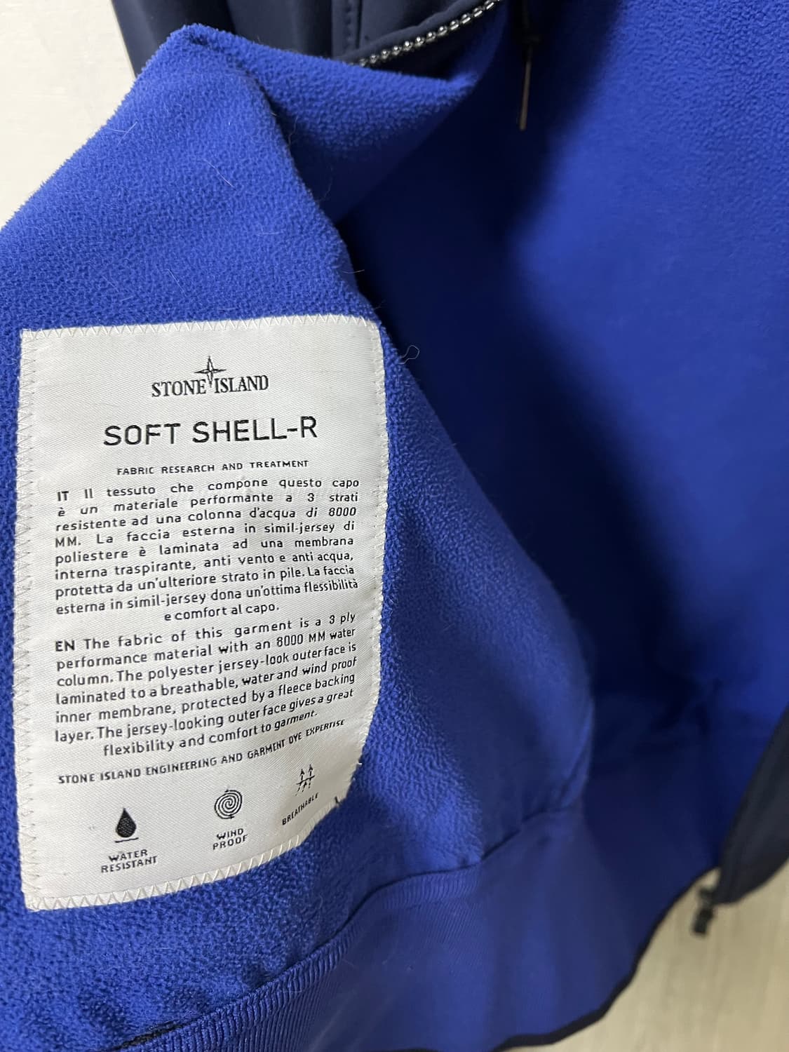 스톤아일랜드 소프트쉘 -R 상품이미지6