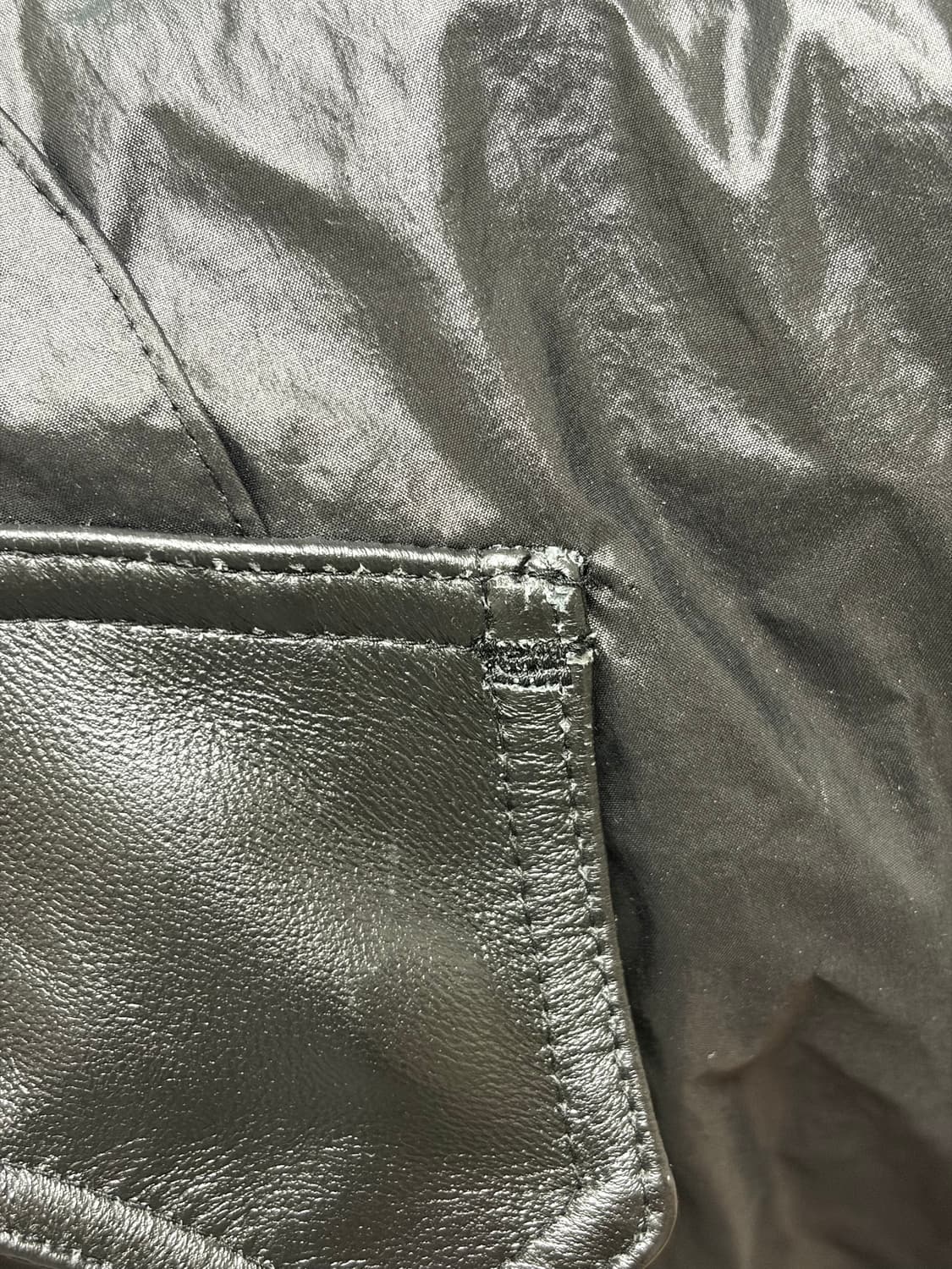 (S) 엑슬림 ep.7 04 트라우져 글로시 블랙 상품이미지6