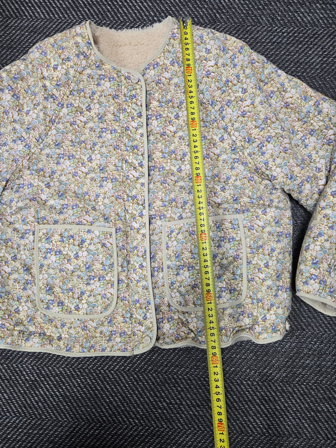 써스데이아일랜드 양면 뽀글이 플리스 자켓 상품이미지9