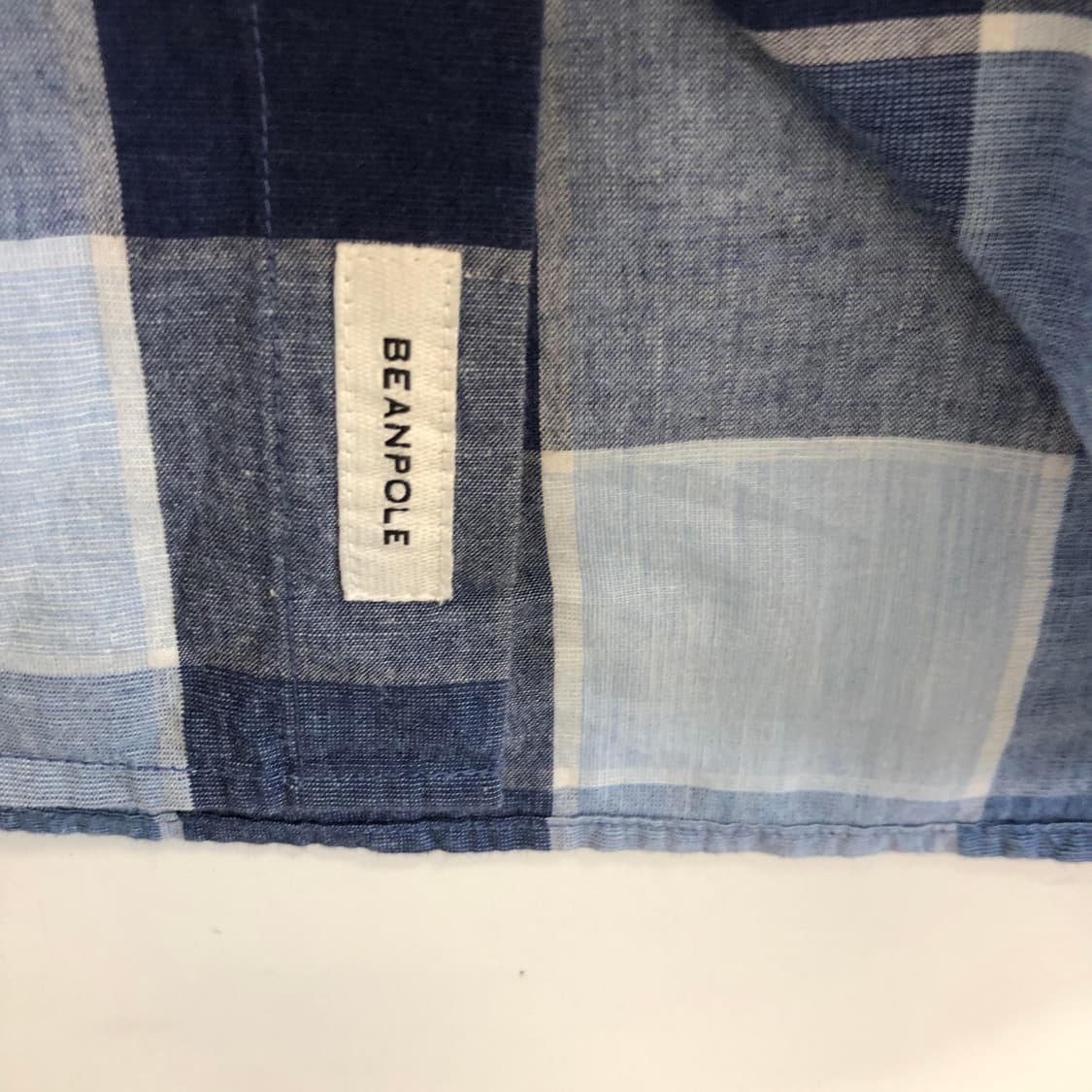 빈폴 자수로고 린넨 반팔셔츠 100 상품이미지3