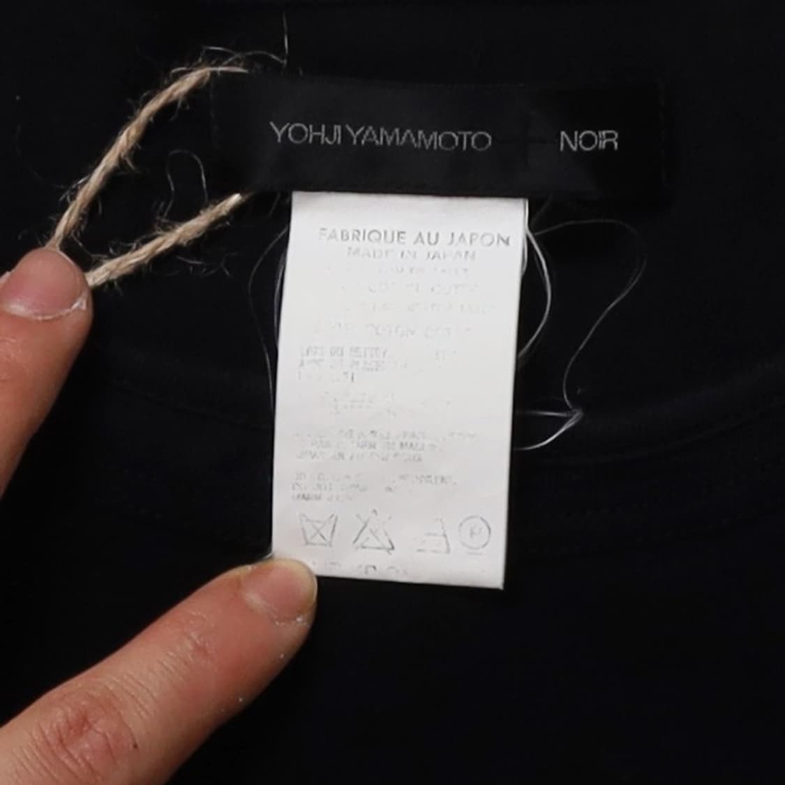요지 야마모토 Yohji Yamamoto NOIR T-shirt   상품이미지7