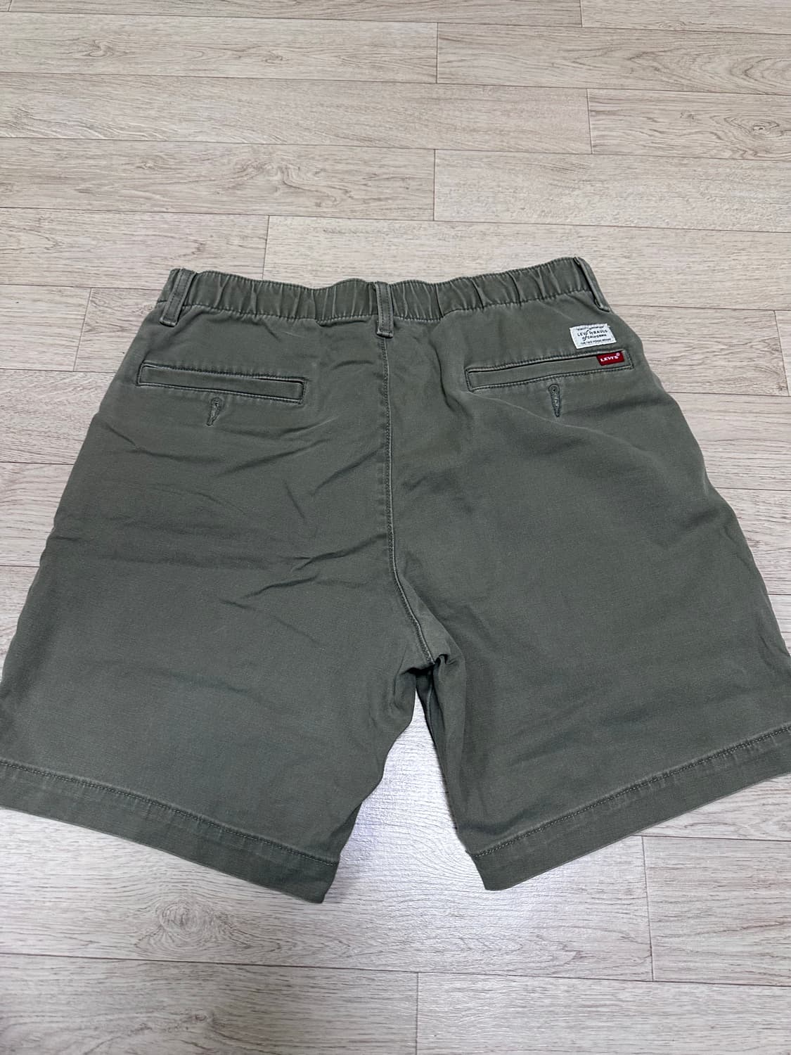 (M) 리바이스 치노 반바지 카키 상품이미지2