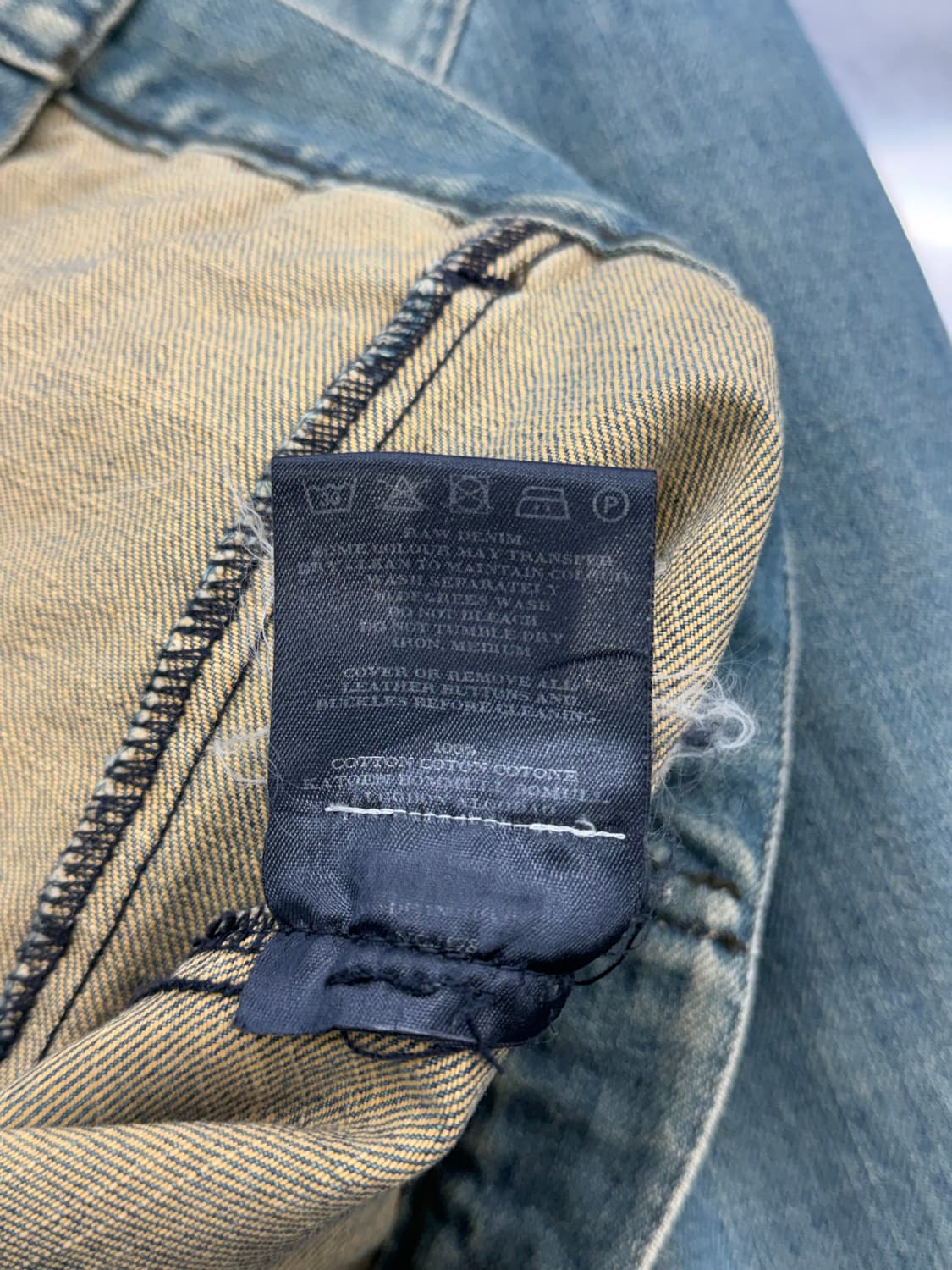 버버리 데님 라이트 워시 트로피컬 데님 트러커 자켓 상품이미지10