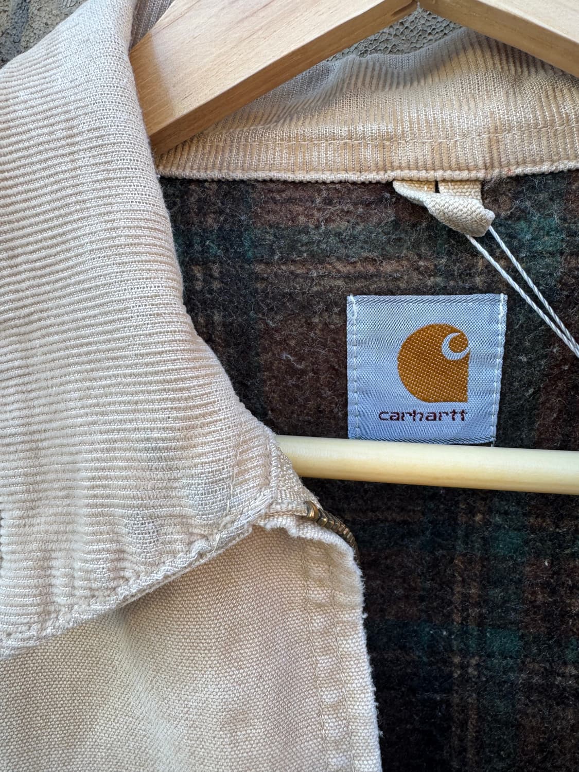 90s 칼하트 빈티지 j43 wet 하드페이딩 디트로이트 워크 자켓 상품이미지9