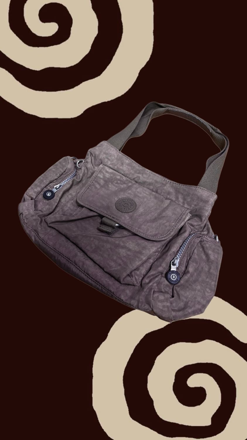 키플링 라이트 브라운 토트백 상품이미지1