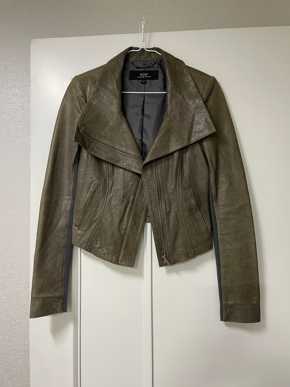 VOV 보브 레더 자켓 상품이미지1