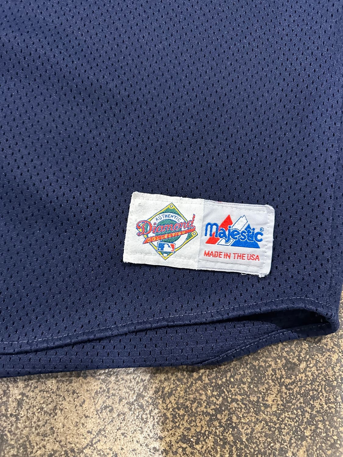 빈티지 90s 뉴욕 양키즈 매쉬 베이스볼 져지  상품이미지6