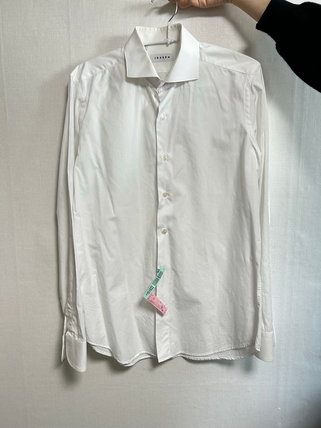 조셉 JOSEPH 남성 흰색 셔츠 39사이즈 (슬림100 추천) 상품이미지1