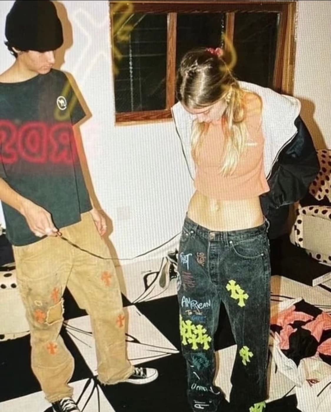 90s 카멜 where it's@반팔 상품이미지1