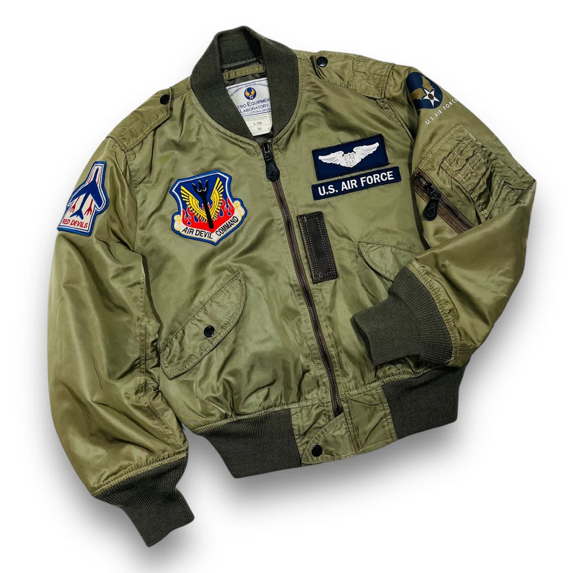테드 컴퍼니 90s AiR Force Ma-1 항공 자켓 상품이미지3
