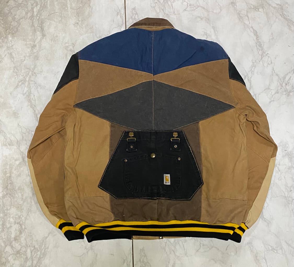 칼하트 리메이크 패치 멀티컬러 자켓 100 사이즈 상품이미지5